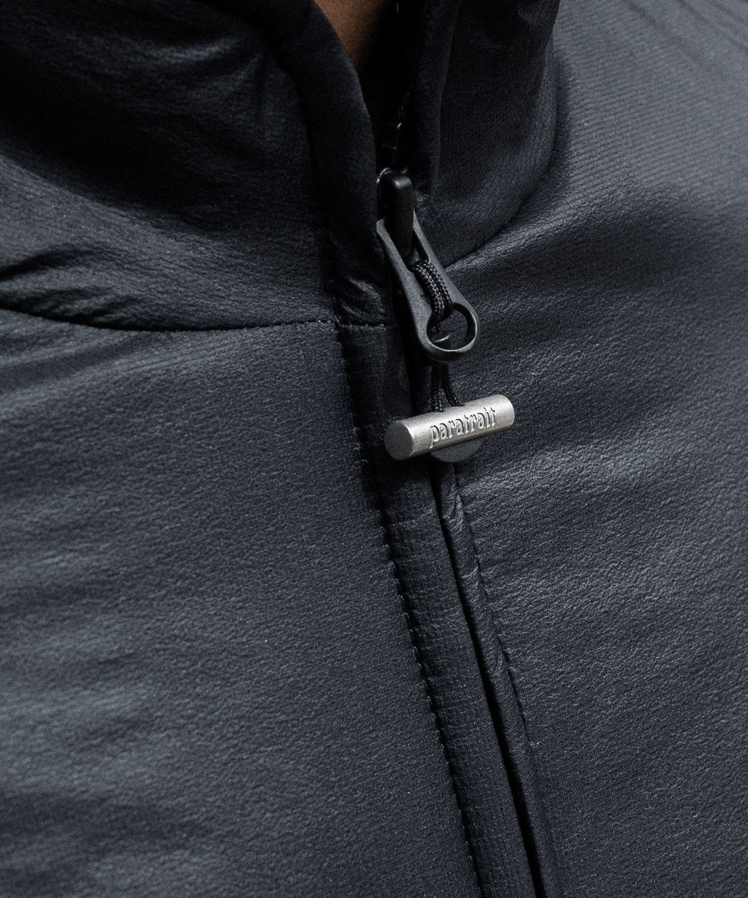 【paratrait】MEMBRANE SHELL PUFF BLOUSON - BLACK