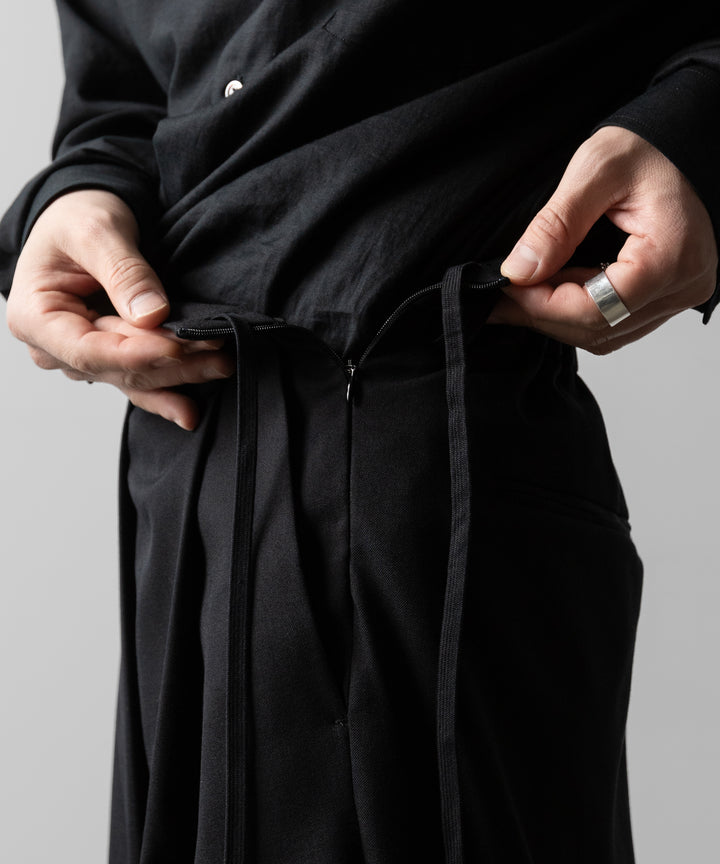 ssstein(シュタイン)のOVERTUCKED EXTRA WIDE TROUSERS(2/72 WOOL GABARDINE)の公式通販サイトsession福岡セレクトショップ