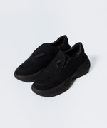 画像をギャラリービューアに読み込む, VEIN ヴェインのCOTTON JERSEY x RIPSTOP OVAL SOLE TRAINER - BLACKの公式通販サイトsession福岡セレクトショップ
