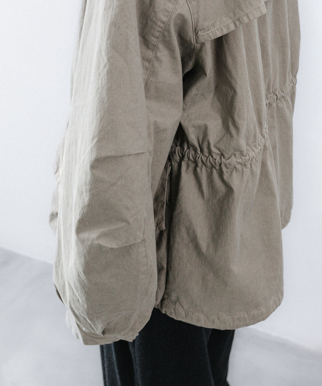 【concause】 HALF MOUNTAIN COAT - BEIGE