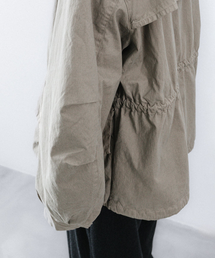 【concause】 HALF MOUNTAIN COAT - BEIGE