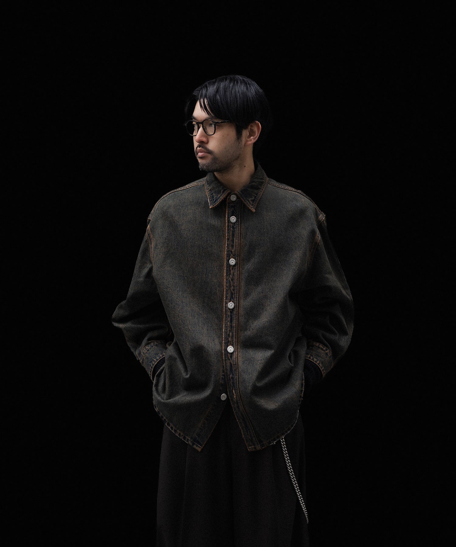 CODA コーダ BLACK BROWN WASH DENIM SHIRT JACKETのBLACK BROWN公式通販サイトsession福岡セレクトショップ