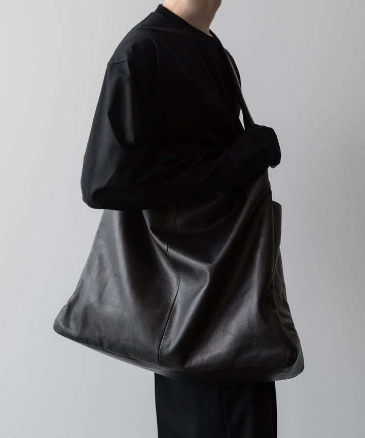 ssstein(シュタイン)の24AWコレクション LEATHER SHOULDER BAG - BLACK 公式通販サイトsession福岡セレクトショップ