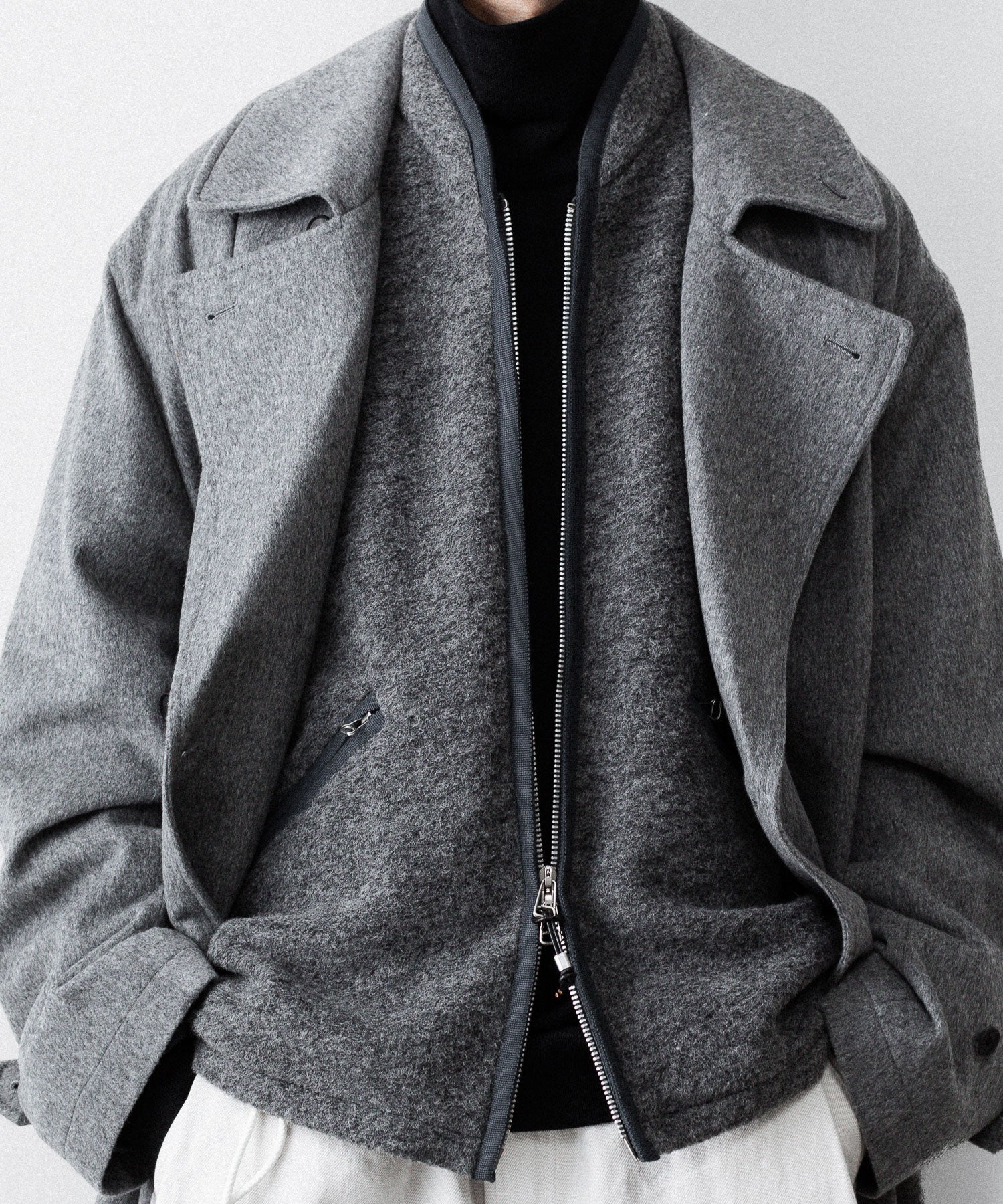 paratrait パラトレイトのZIP UP TYROL JKTのCHARCOAL 公式通販サイトsession福岡セレクトショップ