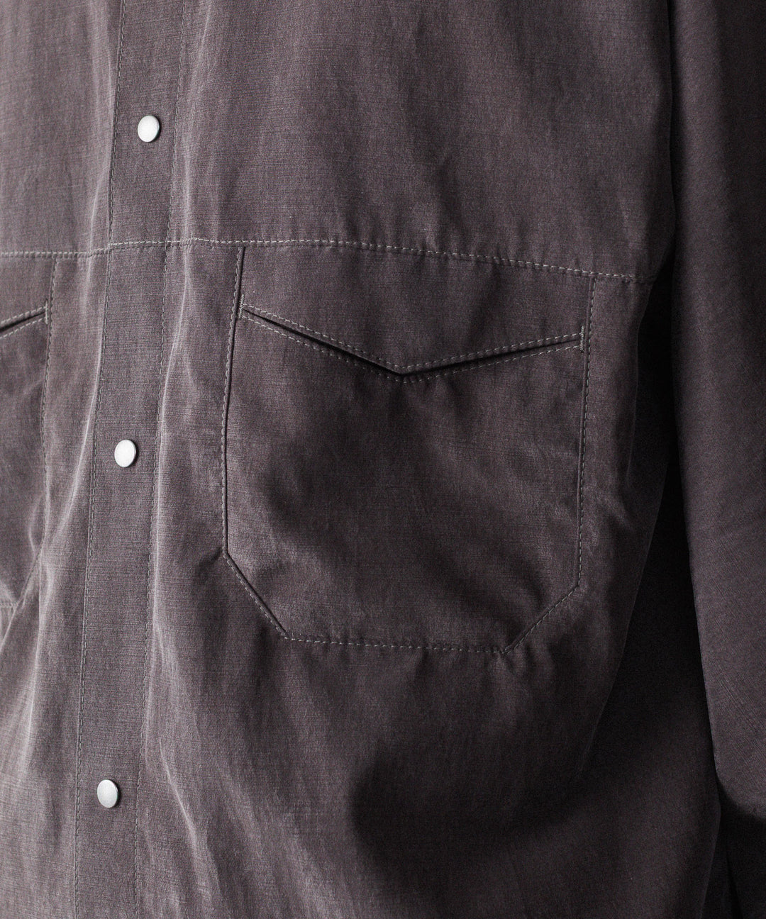 OPPOSE DUALITY-オポーズデュアリティのOFFICER SHIRT CXCのGRAY公式通販サイトsession福岡セレクトショップ