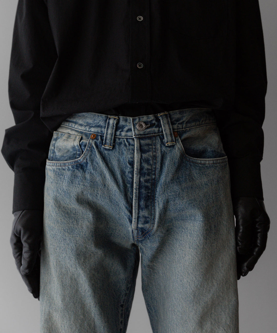 【INTÉRIM】インテリムの大戦モデルジーンズ VINTAGE WWII 1943 HEAVY KIBATA SHUTTLE DENIM JEANS - V.NAVY 公式通販サイトsession福岡セレクトショップ