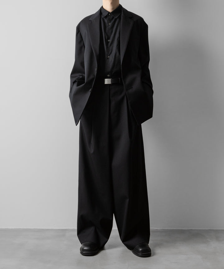ssstein(シュタイン)のOVERTUCKED EXTRA WIDE TROUSERS(2/72 WOOL GABARDINE)の公式通販サイトsession福岡セレクトショップ