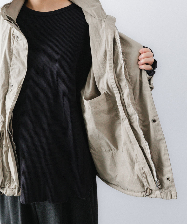 【concause】 HALF MOUNTAIN COAT - BEIGE