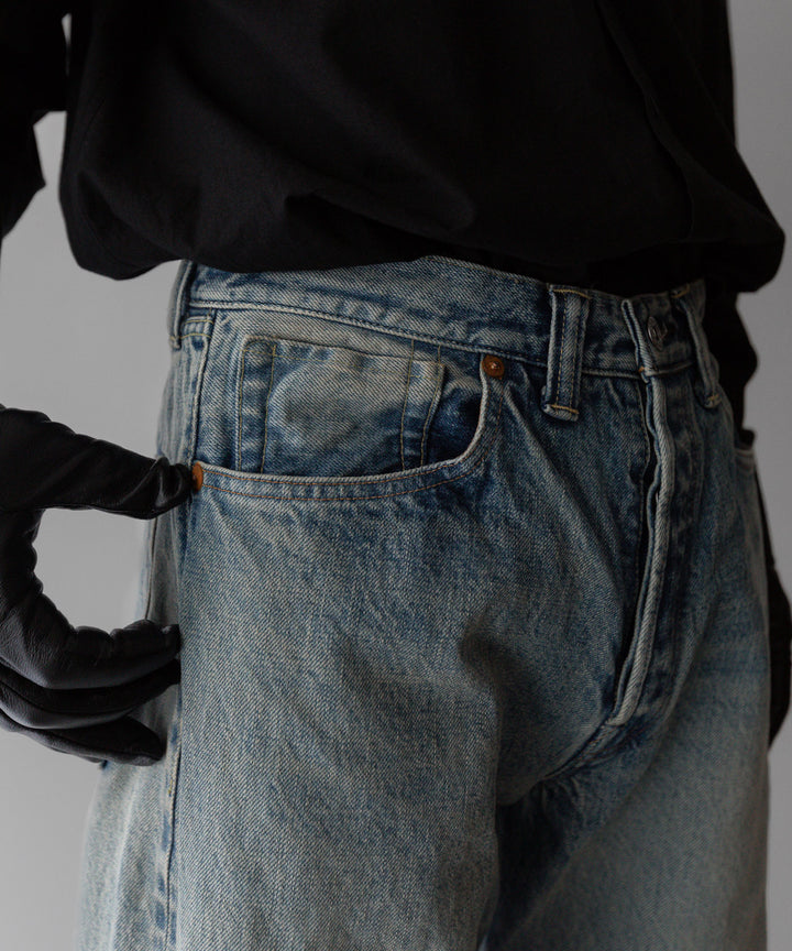 【INTÉRIM】インテリムの大戦モデルジーンズ VINTAGE WWII 1943 HEAVY KIBATA SHUTTLE DENIM JEANS - V.NAVY 公式通販サイトsession福岡セレクトショップ