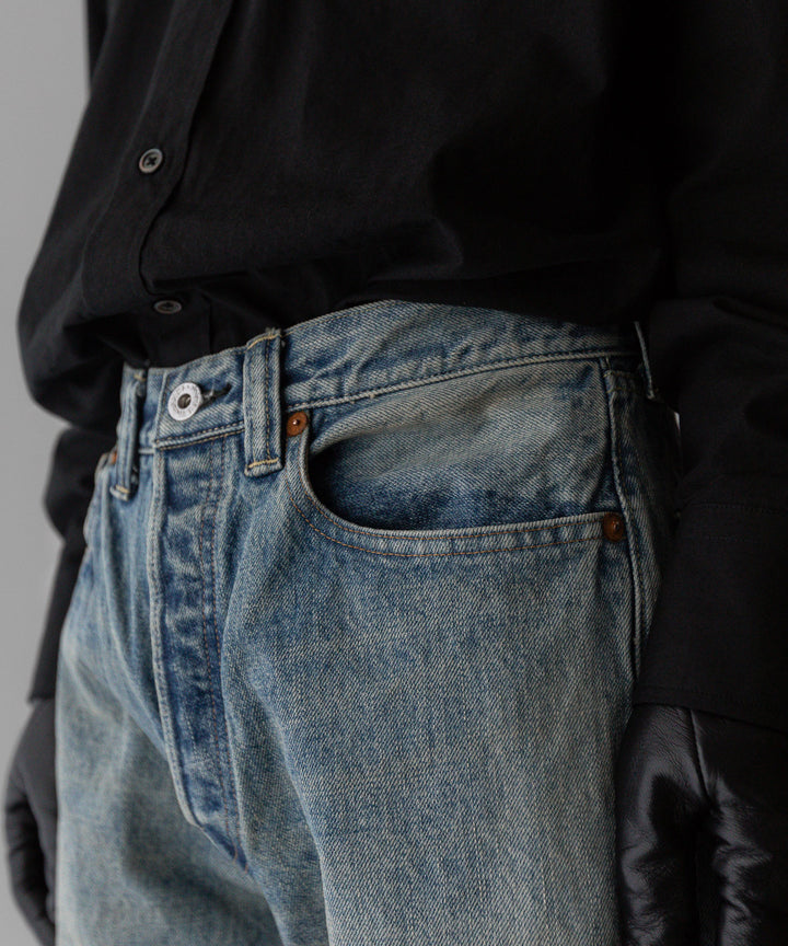 【INTÉRIM】インテリムの大戦モデルジーンズ VINTAGE WWII 1943 HEAVY KIBATA SHUTTLE DENIM JEANS - V.NAVY 公式通販サイトsession福岡セレクトショップ