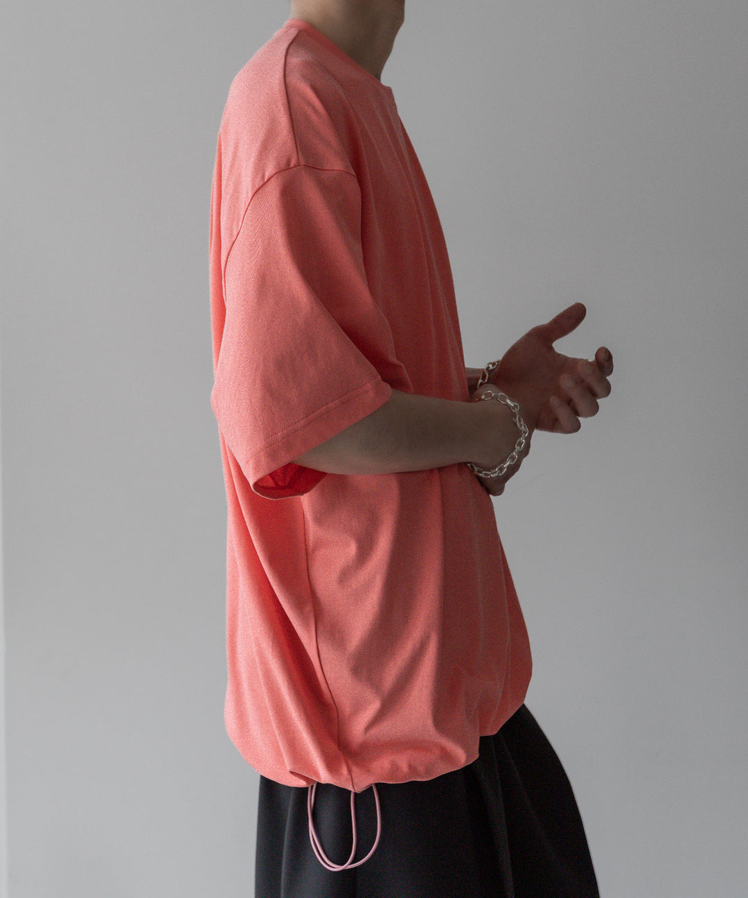 【KANEMASA PHIL.】カネマサフィルのEXCLUSIVE - 36G HIGH TWIST BALLOON TEE - SALMONPINKの公式通販サイトsession福岡セレクトショップ