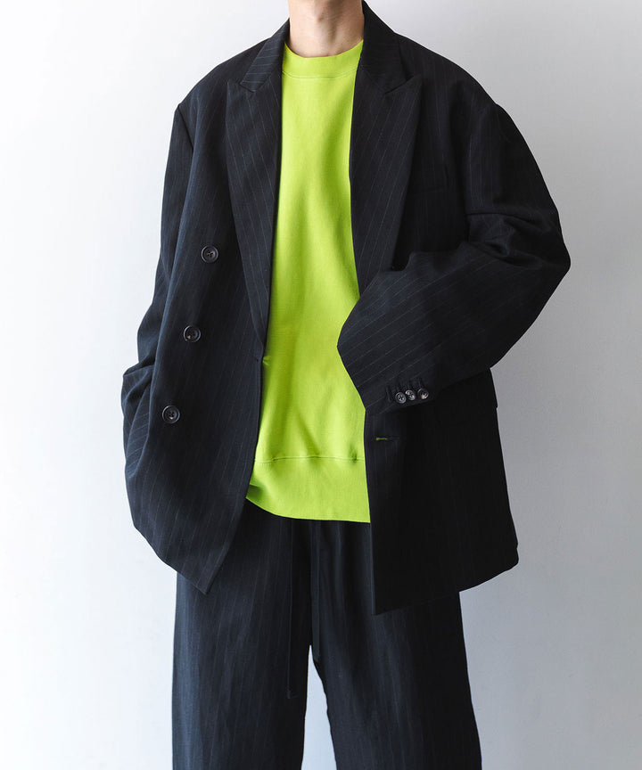 stein(シュタイン)の23AWコレクションOVERSIZED UNTWISTED YARN SWEAT LS のYELLOW