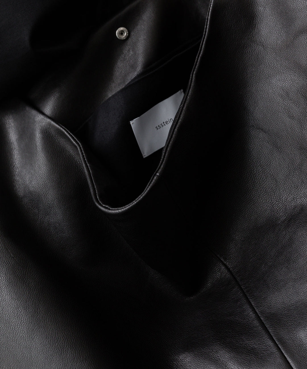 ssstein(シュタイン)の24AWコレクション LEATHER SHOULDER BAG - BLACK 公式通販サイトsession福岡セレクトショップ