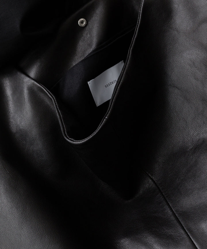 ssstein(シュタイン)の24AWコレクション LEATHER SHOULDER BAG - BLACK 公式通販サイトsession福岡セレクトショップ