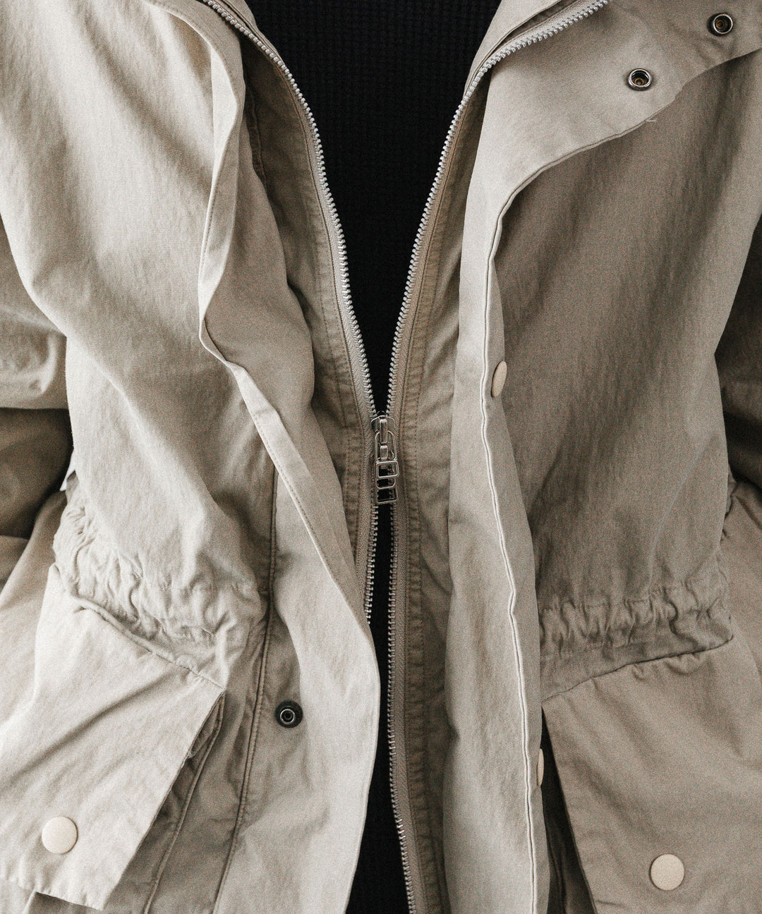【concause】 HALF MOUNTAIN COAT - BEIGE