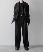 画像をギャラリービューアに読み込む, ssstein(シュタイン)の24AWコレクション OVERSIZED SINGLE BREASTED LONG JACKET - BLACK 公式通販サイトsession福岡セレクトショップ
