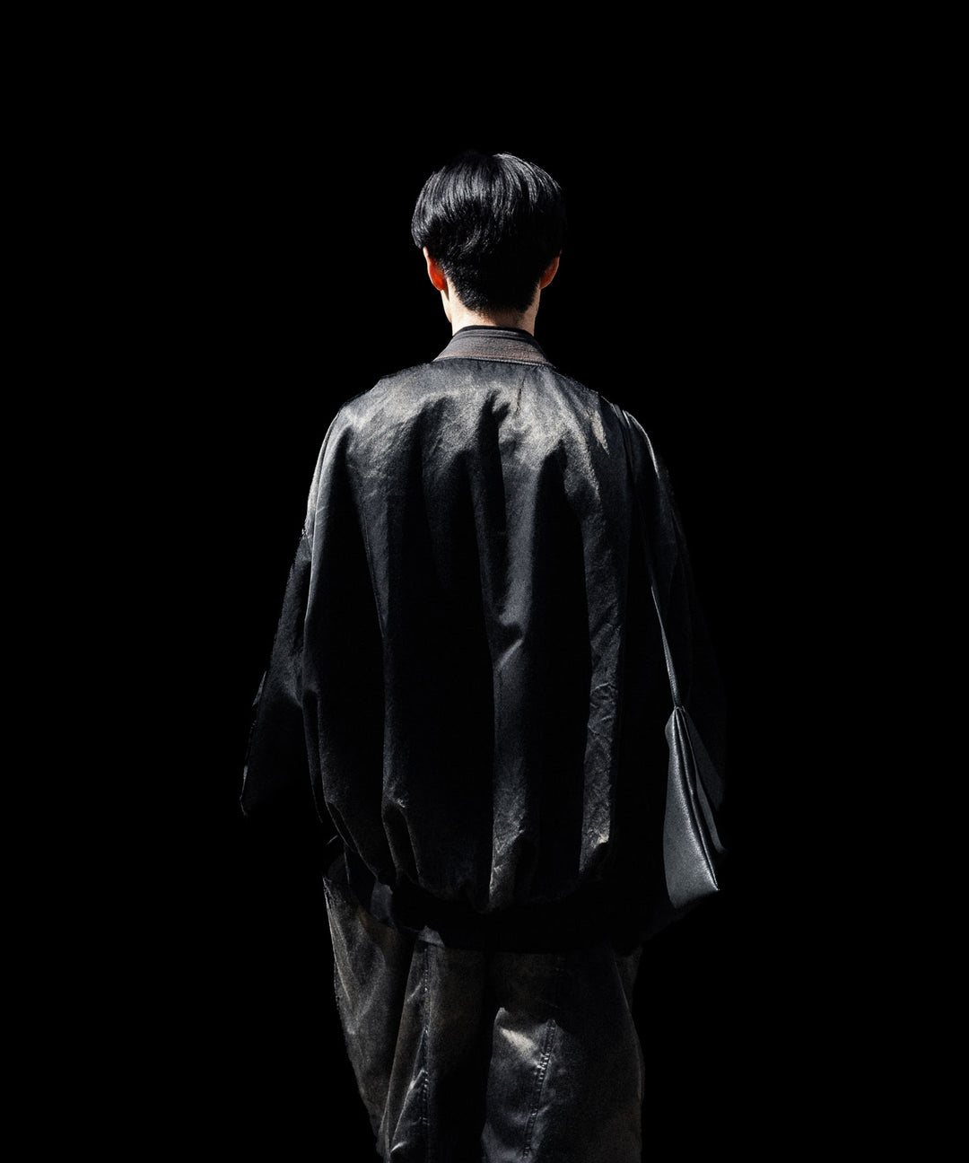 SUBLATIONS-サブレーションズのRUSTY SATIN BALLOON MA-1のBLACK公式通販サイトsession福岡セレクトショップ