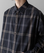 画像をギャラリービューアに読み込む, NEITHERS ネイダースのPHOTOGRAPHER L/S SHIRT - CHARCOAL GREY CHECKの公式通販サイトsession福岡セレクトショップ
