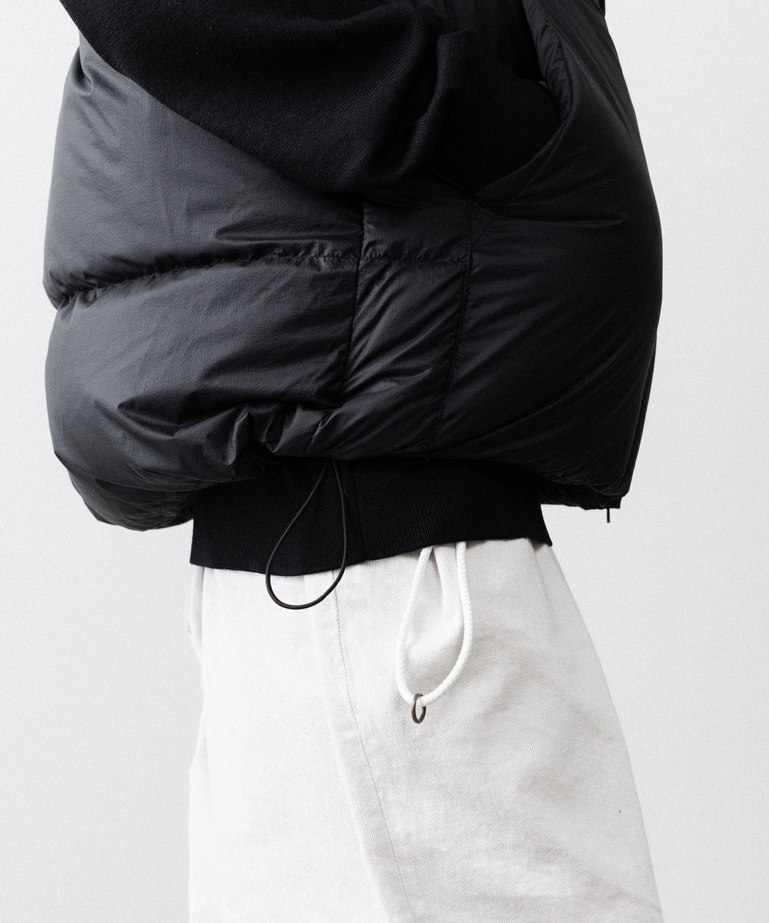 paratrait パラトレイトのMEMBRANE SHELL DOWN VTのBLACK公式通販サイトsession福岡セレクトショップ