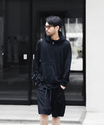 画像をギャラリービューアに読み込む, WWW WRAPINKNOT wool wearのZIP HOODIEのBLACK 公式通販サイトsession福岡セレクトショップ
