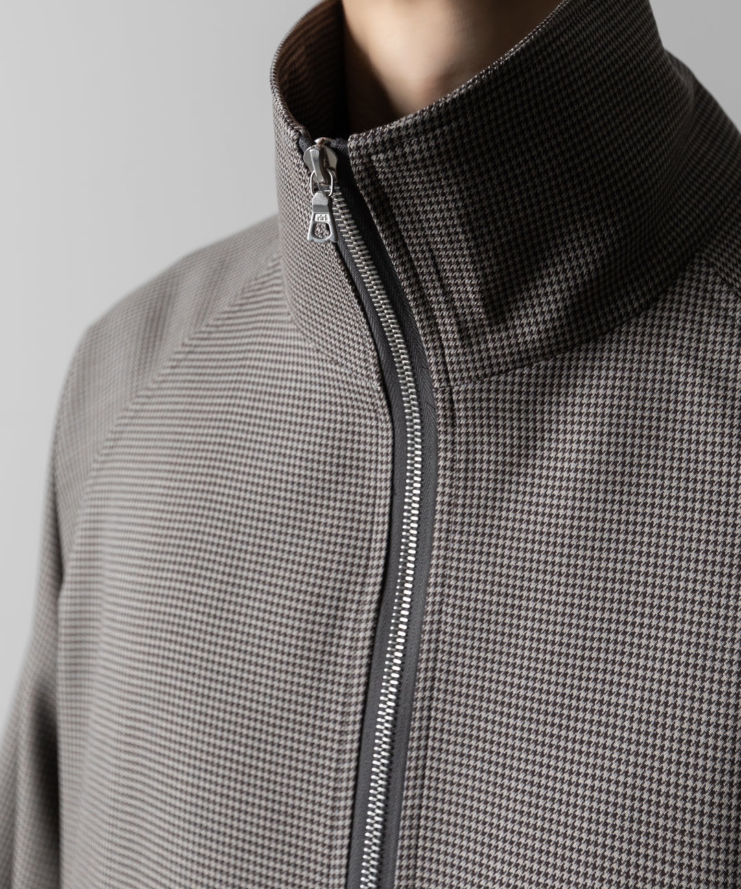 ssstein(シュタイン)のDOUBLE WEAVE HOUNDSTOOTH ZIP UP SHORT JACKET - HOUNDSTOOTHの公式通販サイトsession福岡セレクトショップ