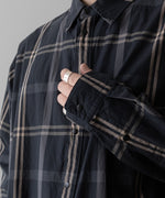 画像をギャラリービューアに読み込む, NEITHERS ネイダースのPHOTOGRAPHER L/S SHIRT - CHARCOAL GREY CHECKの公式通販サイトsession福岡セレクトショップ
