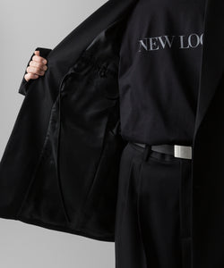 ssstein(シュタイン)の24AWコレクション OVERSIZED SINGLE BREASTED LONG JACKET - BLACK 公式通販サイトsession福岡セレクトショップ