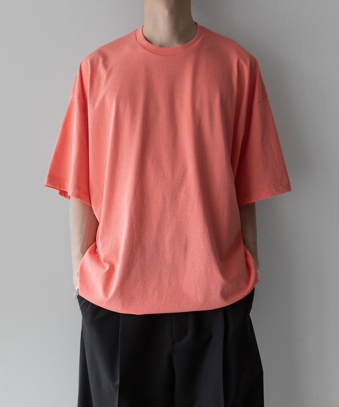 【KANEMASA PHIL.】カネマサフィルのEXCLUSIVE - 36G HIGH TWIST BALLOON TEE - SALMONPINKの公式通販サイトsession福岡セレクトショップ