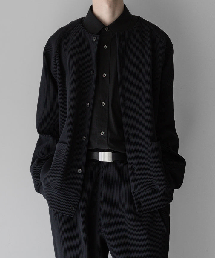 【stein】ssstein シュタインのGRADATION PLEATS WIDE TROUSERSのBLACK　 公式通販サイトsession福岡セレクトショップ