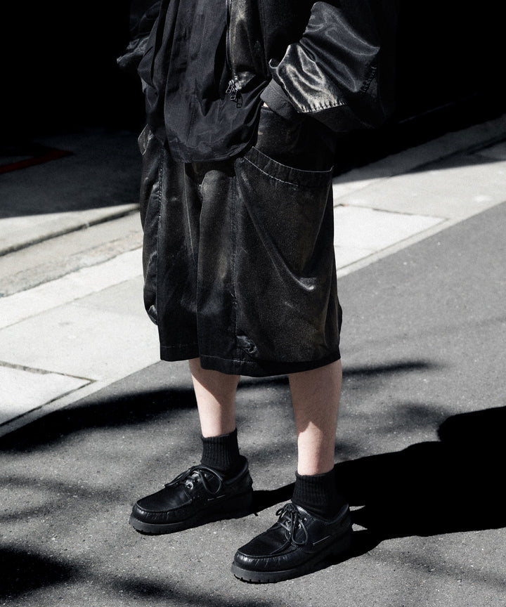 【SUBLATIONS】RUSTY SATIN GARDEN SHORT PANTS - BLACK公式通販サイトsession福岡セレクトショップ