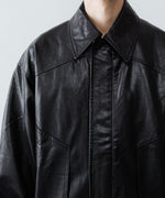 画像をギャラリービューアに読み込む, CODA -コーダのBLACK SYNTHETIC LEATHER CLUB JACKETのBLACK公式通販サイトsession福岡セレクトショップ
