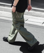 画像をギャラリービューアに読み込む, INTÉRIM - インテリムのMILK PAINT VINTAGE WASH ORGANIC COTTON US ARMY M-47 HBT BAKER PANTSのOLIVE公式通販サイトsession福岡セレクトショップ

