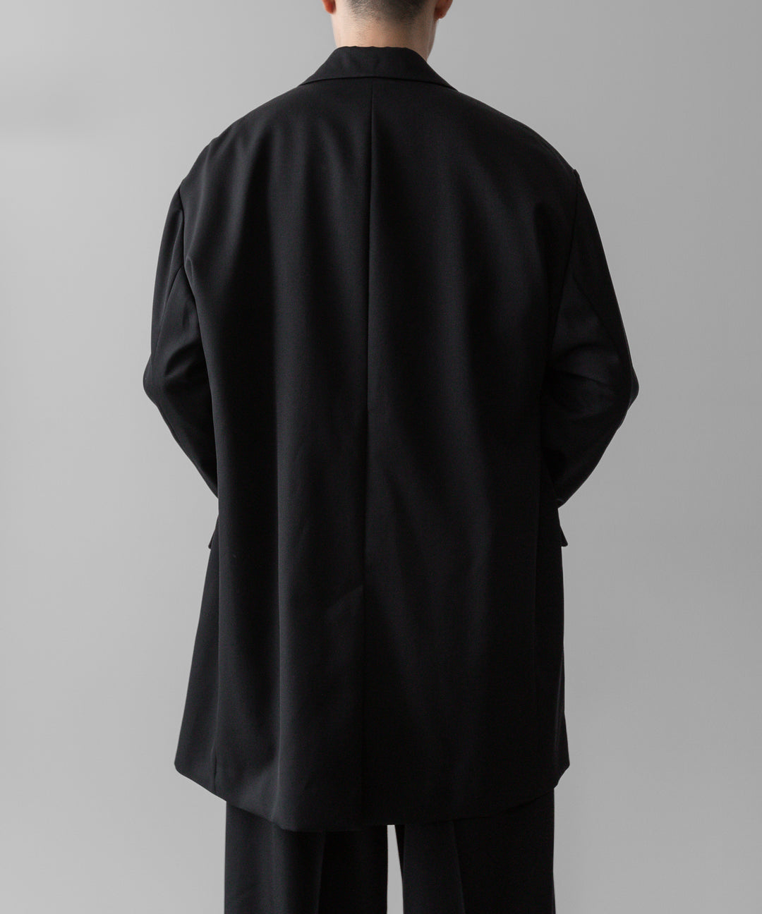 ssstein(シュタイン)の24AWコレクション OVERSIZED SINGLE BREASTED LONG JACKET - BLACK 公式通販サイトsession福岡セレクトショップ