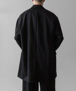 画像をギャラリービューアに読み込む, ssstein(シュタイン)の24AWコレクション OVERSIZED SINGLE BREASTED LONG JACKET - BLACK 公式通販サイトsession福岡セレクトショップ
