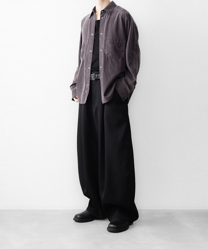 OPPOSE DUALITY-オポーズデュアリティのOFFICER SHIRT CXCのGRAY公式通販サイトsession福岡セレクトショップ