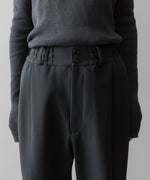 画像をギャラリービューアに読み込む, SUBLATIONS サブレーションズのHEAVY WOOL GABARDINE FLARE EASY TROUSERS - SLATE GREYの公式通販サイトsession福岡セレクトショップ
