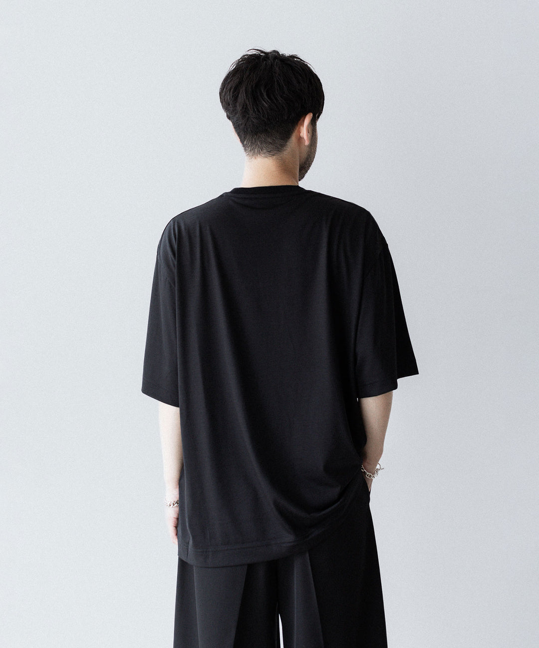 KANEMASA PHIL. カネマサフィル 36G WOOL S/S TEEのBLACK 公式通販サイトsession福岡セレクトショップ