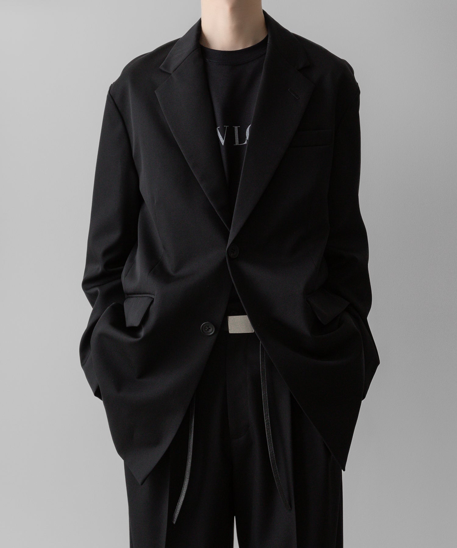 ssstein(シュタイン)の24AWコレクション OVERSIZED SINGLE BREASTED LONG JACKET - BLACK 公式通販サイトsession福岡セレクトショップ