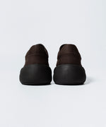 画像をギャラリービューアに読み込む, VEIN ヴェインのCOW LEATHER NUBUCK OVAL SOLE  TRAINER - BROWNの公式通販サイトsession福岡セレクトショップ
