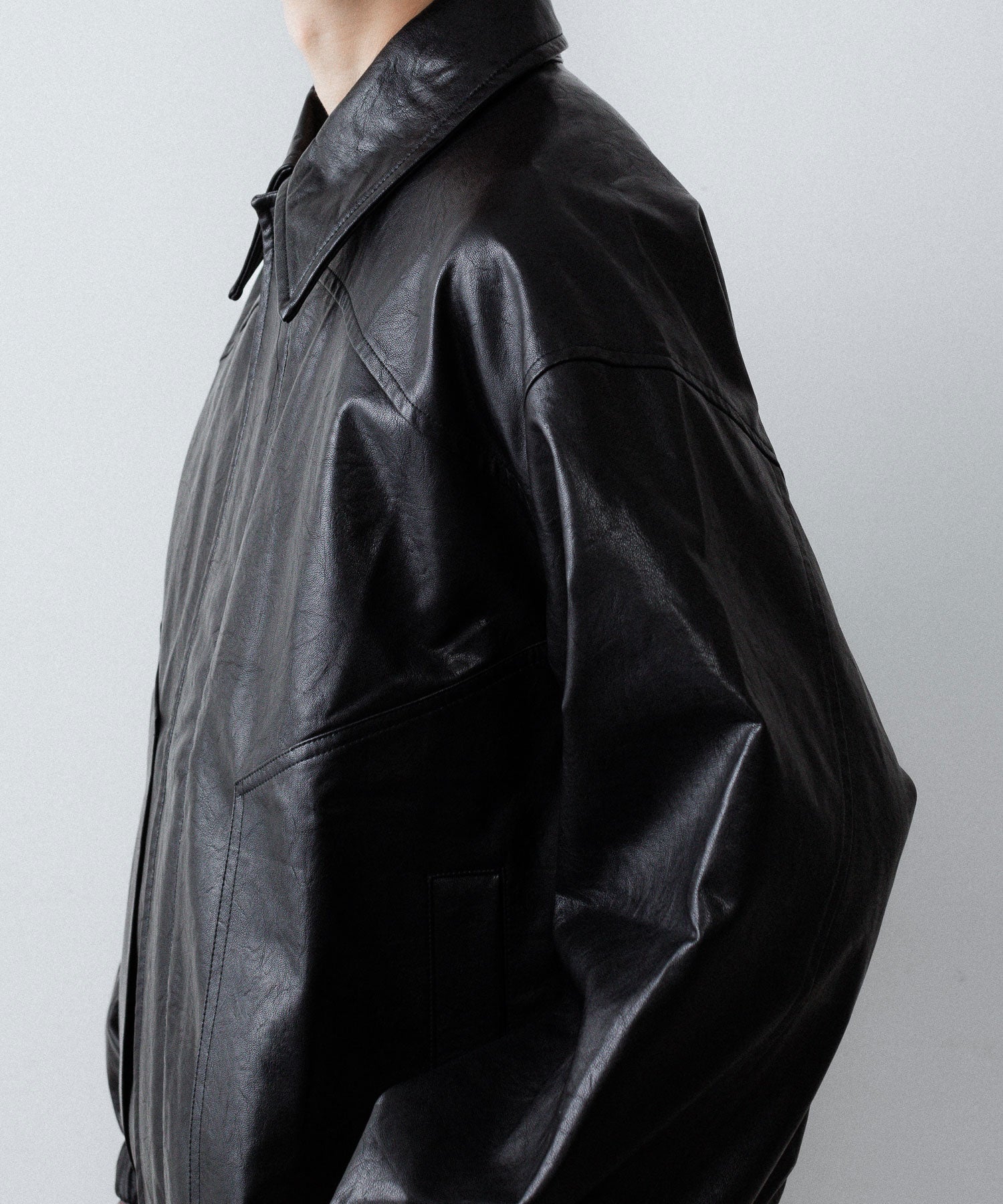 CODA -コーダのBLACK SYNTHETIC LEATHER CLUB JACKETのBLACK公式通販サイトsession福岡セレクトショップ