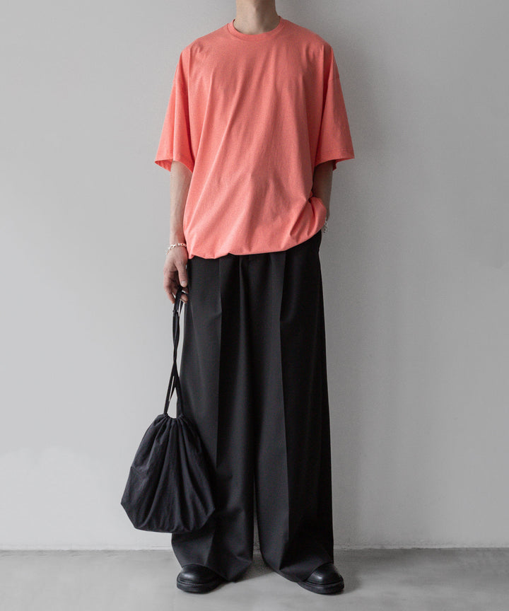 【KANEMASA PHIL.】カネマサフィルのEXCLUSIVE - 36G HIGH TWIST BALLOON TEE - SALMONPINKの公式通販サイトsession福岡セレクトショップ