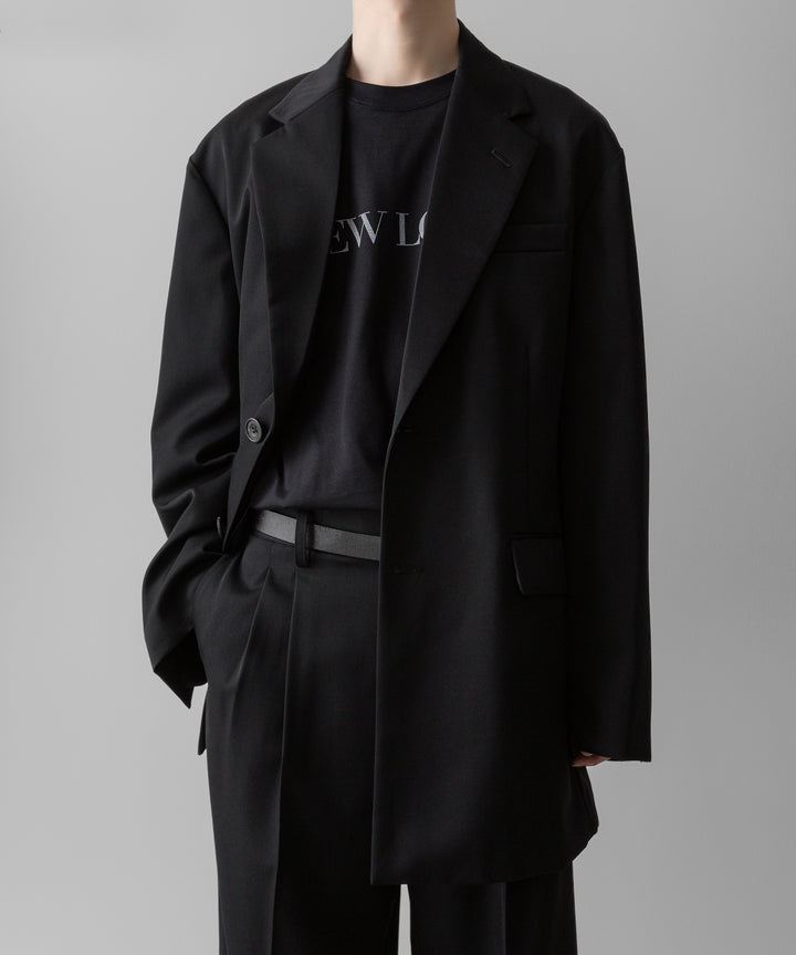 【ssstein】OVERSIZED PRINT TEE [NEW LOOKS] - DARK NAVY