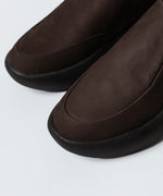 画像をギャラリービューアに読み込む, VEIN ヴェインのCOW LEATHER NUBUCK OVAL SOLE  TRAINER - BROWNの公式通販サイトsession福岡セレクトショップ
