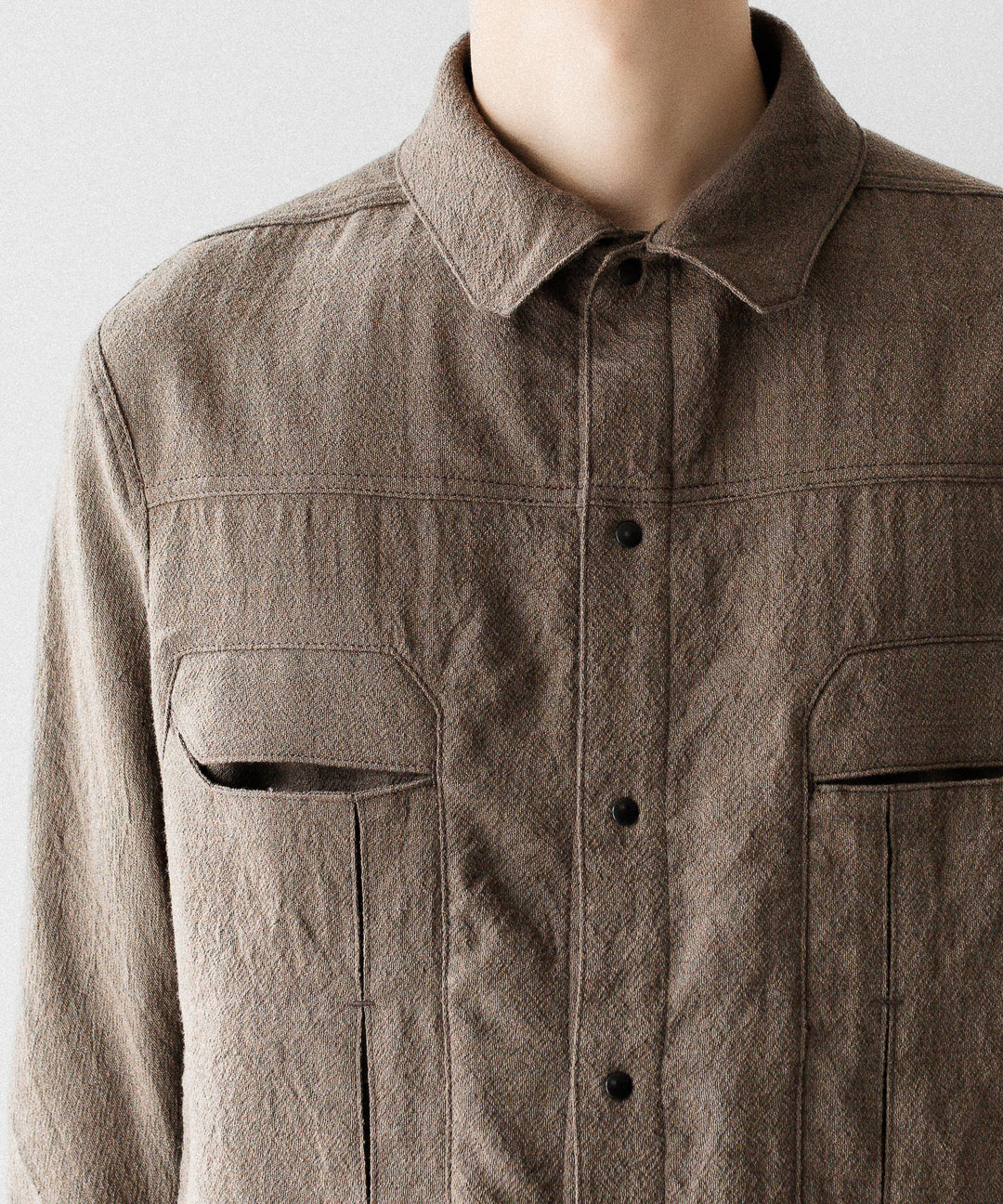 OPPOSE DUALITY オポーズデュアリティの６POCKET PANEL WOOL JACKETのBEIGE公式通販サイトsession福岡セレクトショップ