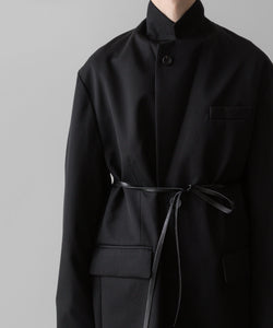 ssstein(シュタイン)の24AWコレクション OVERSIZED SINGLE BREASTED LONG JACKET - BLACK 公式通販サイトsession福岡セレクトショップ