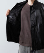 画像をギャラリービューアに読み込む, CODA -コーダのBLACK SYNTHETIC LEATHER CLUB JACKETのBLACK公式通販サイトsession福岡セレクトショップ
