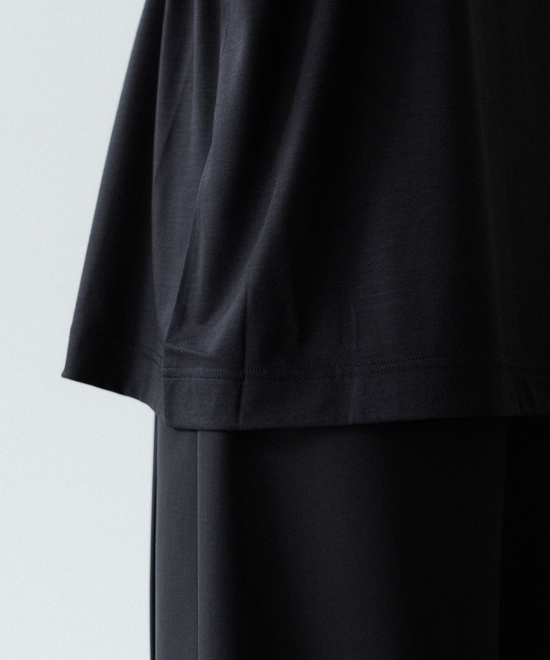 KANEMASA PHIL. カネマサフィル 36G WOOL S/S TEEのBLACK 公式通販サイトsession福岡セレクトショップ