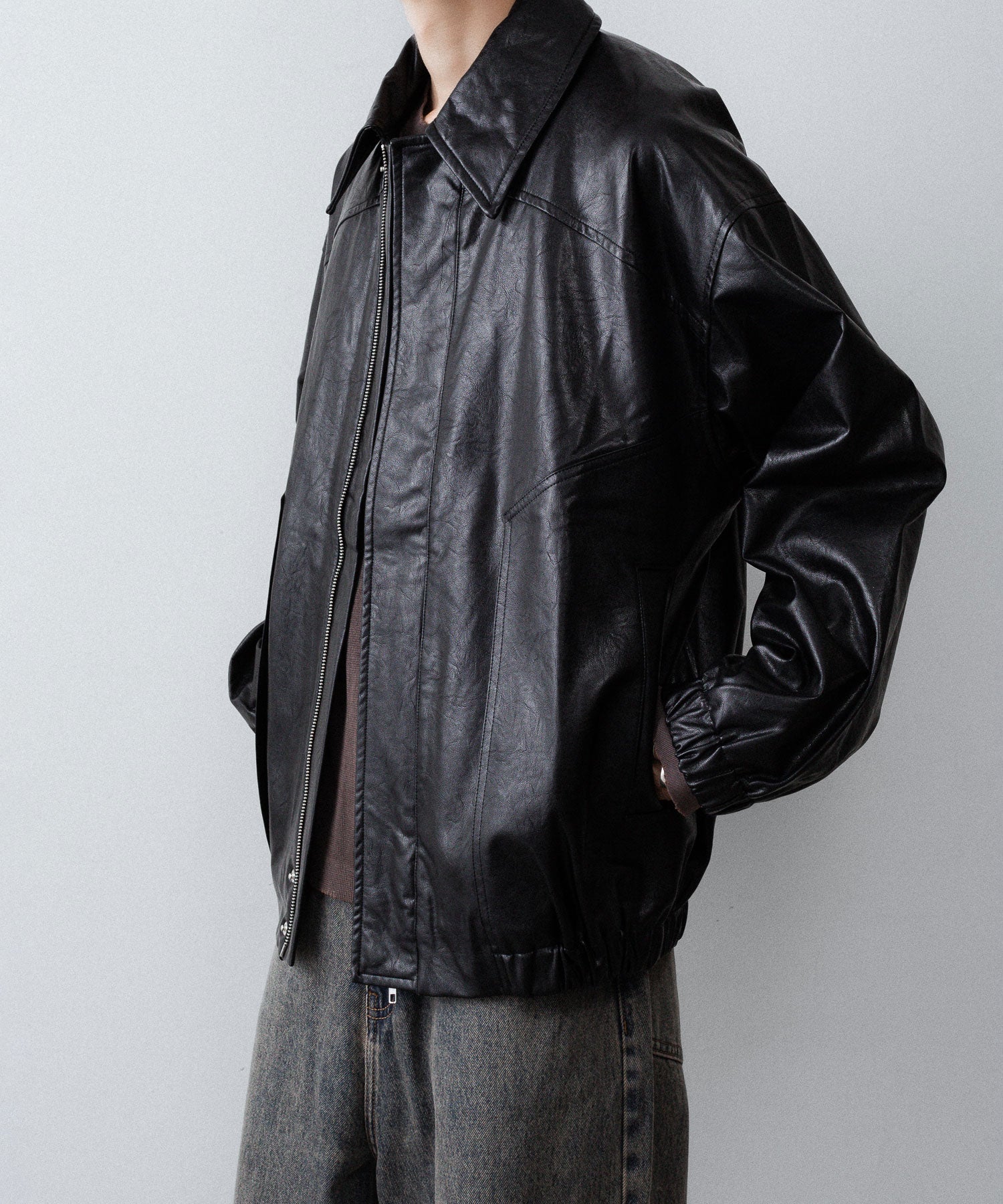 CODA -コーダのBLACK SYNTHETIC LEATHER CLUB JACKETのBLACK公式通販サイトsession福岡セレクトショップ