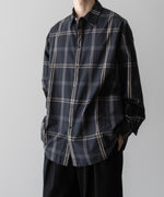 画像をギャラリービューアに読み込む, NEITHERS ネイダースのPHOTOGRAPHER L/S SHIRT - CHARCOAL GREY CHECKの公式通販サイトsession福岡セレクトショップ
