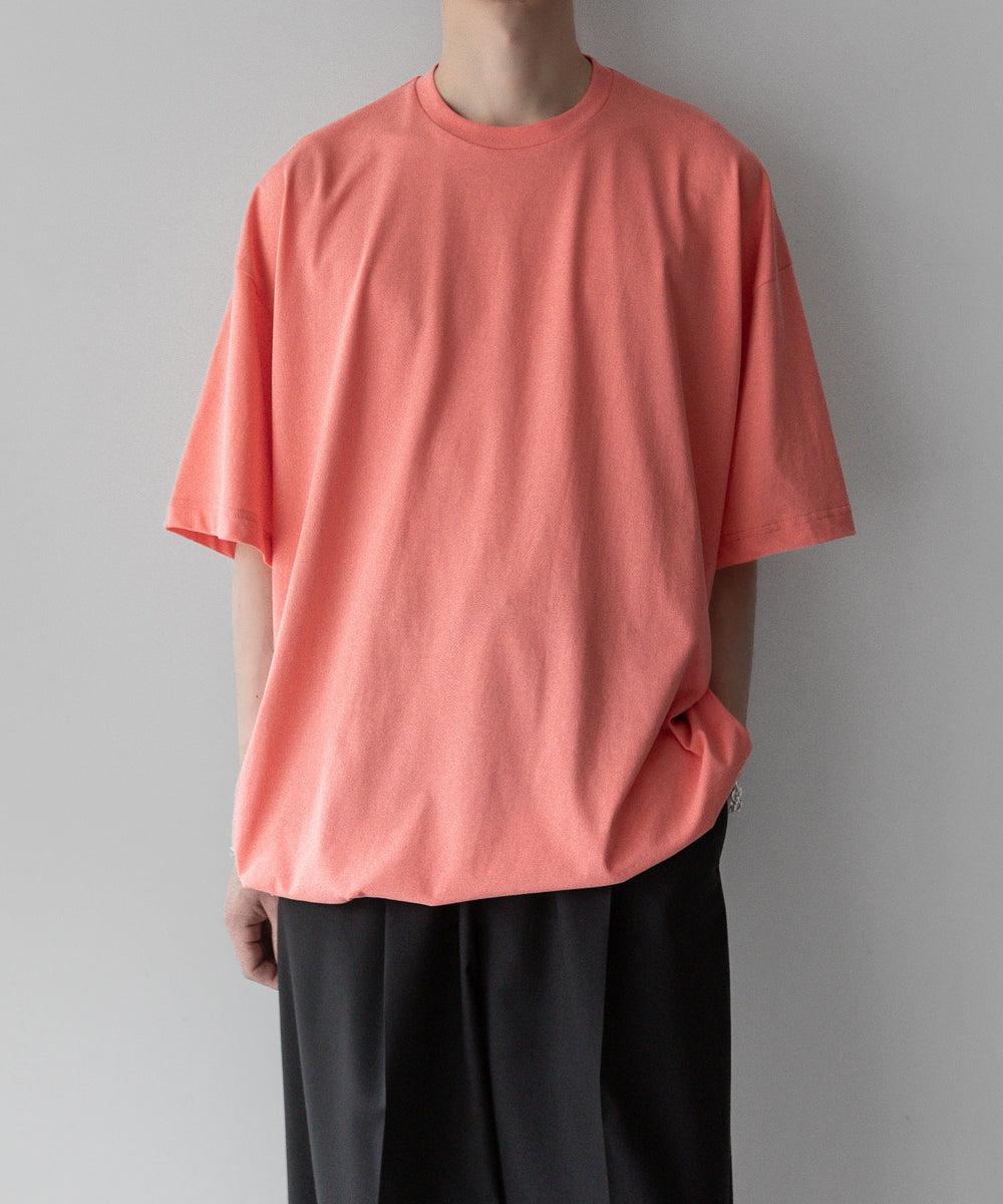 【KANEMASA PHIL.】カネマサフィルのEXCLUSIVE - 36G HIGH TWIST BALLOON TEE - SALMONPINKの公式通販サイトsession福岡セレクトショップ